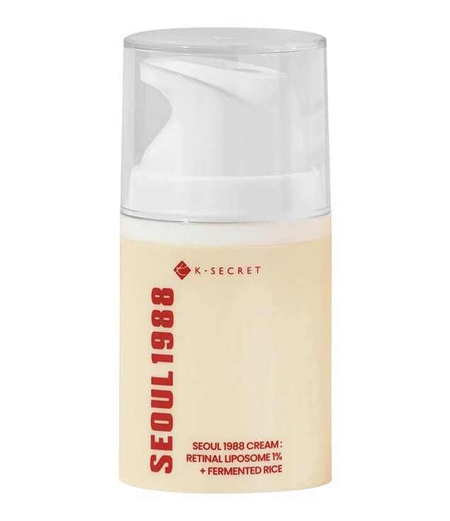 K-SECRET | SEOUL 1988 CREAM : RETINAL LIPOSOME 1% + FERMENTED RICE